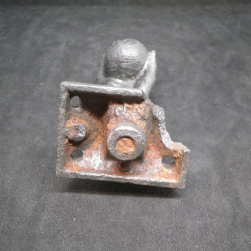 Antique iron door knocker used, made of cast iron