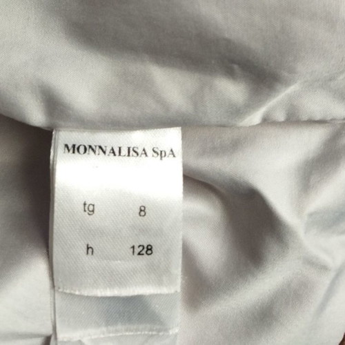 Monnalisa jacket for 8-year-old girl used, brown metallic