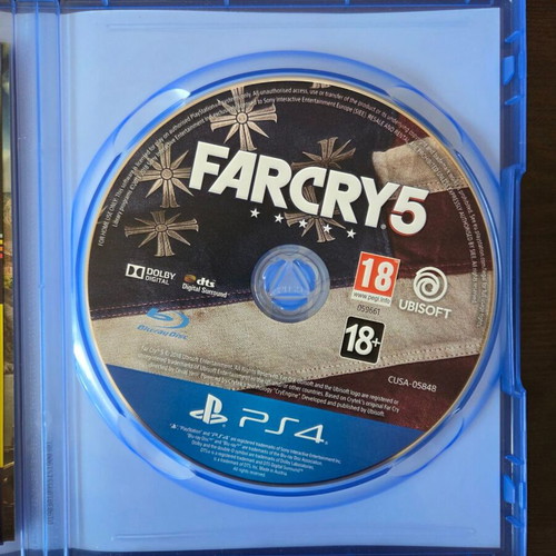 Far Cry 5 PS4 game like new
