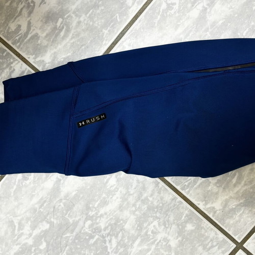 Under Armour women's leggings used, blue, size XS