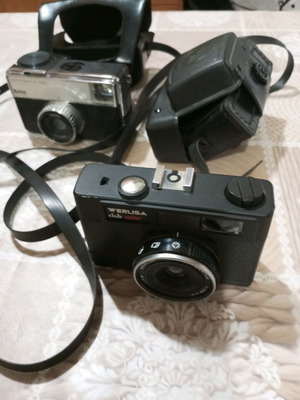 Werlisa and Kodak analog cameras used