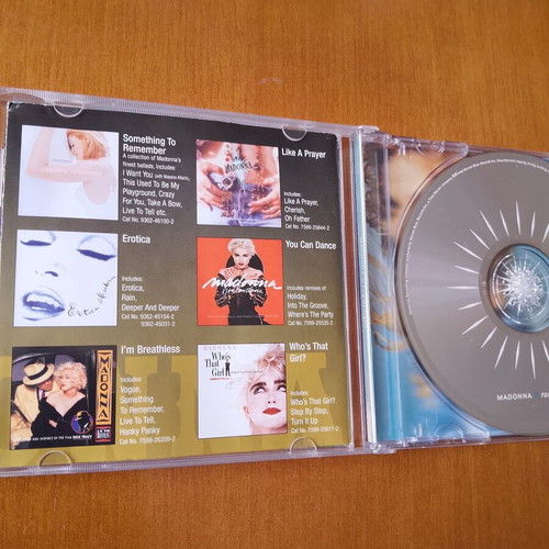 Madonna CD pack used with booklet and notes