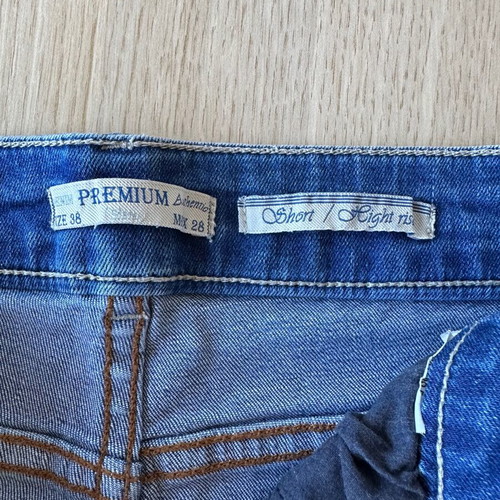 Sfera denim shorts like new, blue, size S