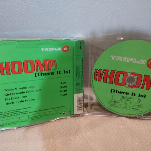 Triple S Whoomp! There It Is CD like new, electronic