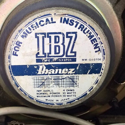 Ibanez GX10 guitar amplifier, 1980s, made in Japan