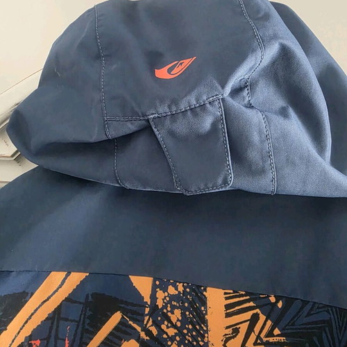 Quiksilver Mission Printed Block Technical Snow Jacket XL like new