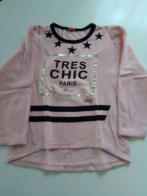 Girls' blouse used size 12 pink for ages 10-12