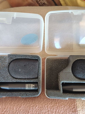 Line Audio OM1 ζεύγος μεταχειρισμένα πυκνωτικά μικρόφωνα Omni