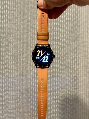 Blackview X1 Smartwatch like new with orange strap