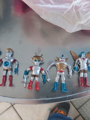 Vintage Outer Space Man with missing hand on one