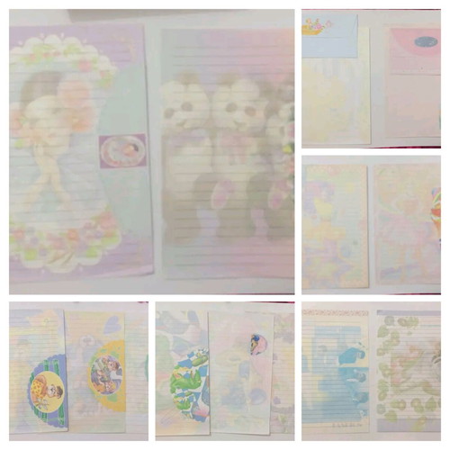 Letter collection new, many sets with sheet and envelope
