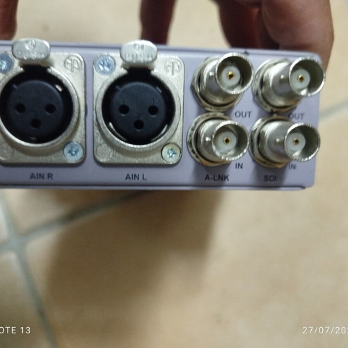 Di Balbox Aaem010 audio embedder used for SDI video