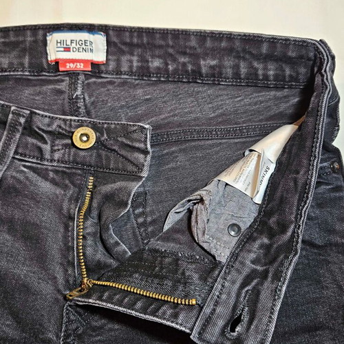 Hilfiger Denim men's grey jeans, size S