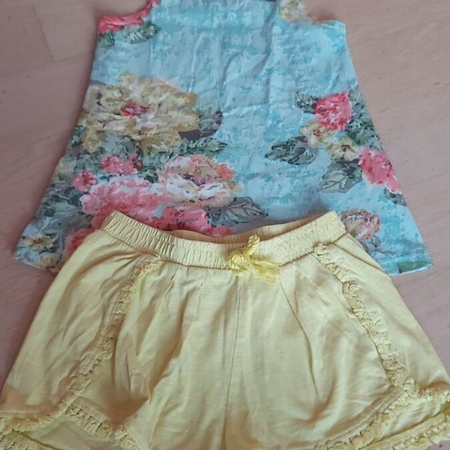 Summer clothes pack for girl 6-8 years like new