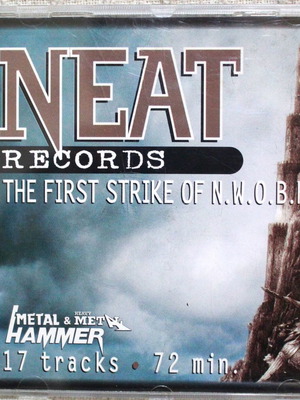 Various Neat Records The First Strike Of N.W.O.B.H.M. CD used, metal compilation