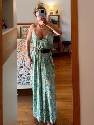 Maxi jumpsuit like new, one-piece pantsuit