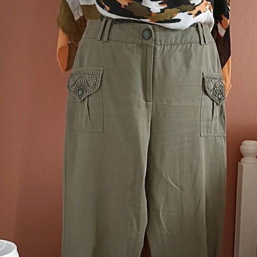 Airfield women's pants like new, size 40, khaki