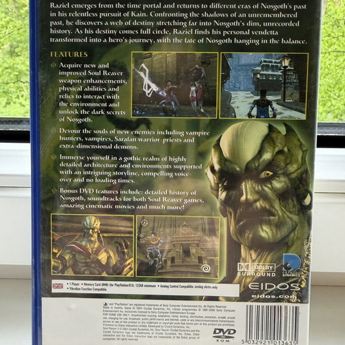 Soul Reaver 2 PlayStation 2 game used with manual