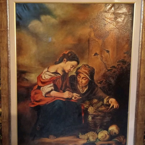 Oil painting like new