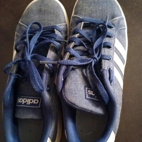 Adidas kids shoes size 35 1/2 used, blue sports