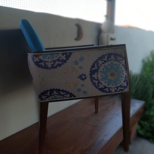 Wooden cafe armchair in three color combinations