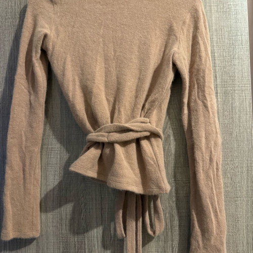 Flavio Castellani Cruaze Wool Alpaca Sweater like new, beige, size XL