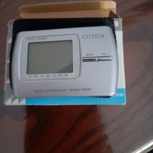 Citizen LCD travel clock new with multiple functions