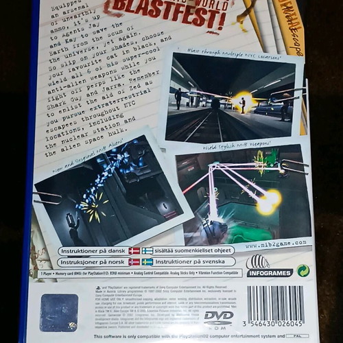 Men in Black 2 PS2 used, good condition