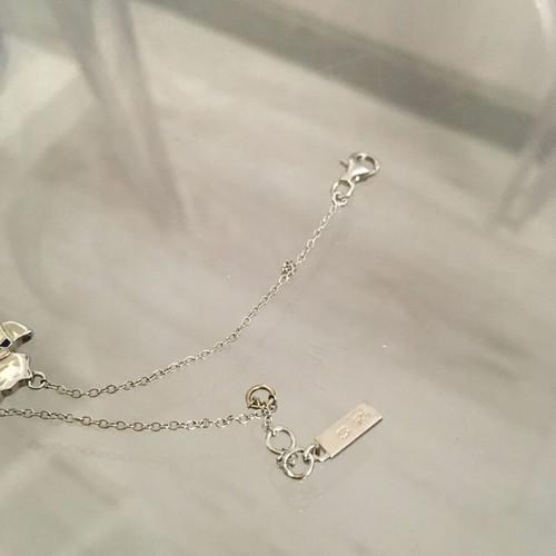 Agatha Paris Scottie dog charm bracelet silver 925