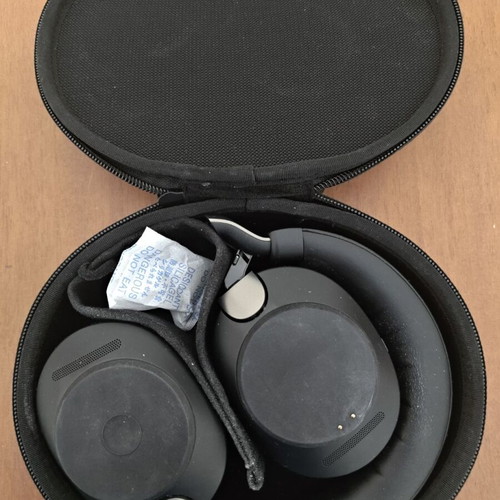 Jabra Evolve2 85 stereo headphones used, ANC, Bluetooth, fully functional