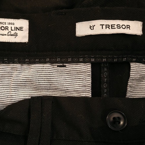 Mens suit pants Tresor 32 used, black, size M
