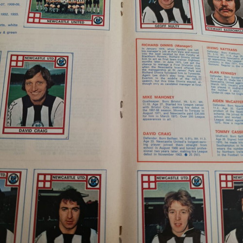 Panini album football 78 used