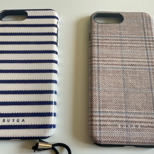 Burga cases for iPhone 7 Plus and 8 Plus new, set of 4