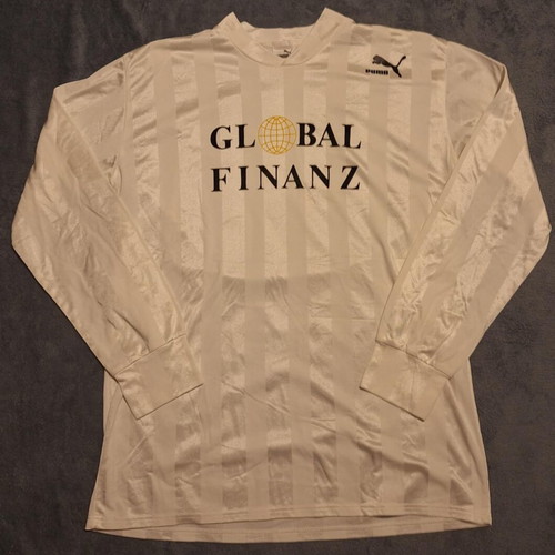 Retro Puma Global Finanz football jersey size L like new