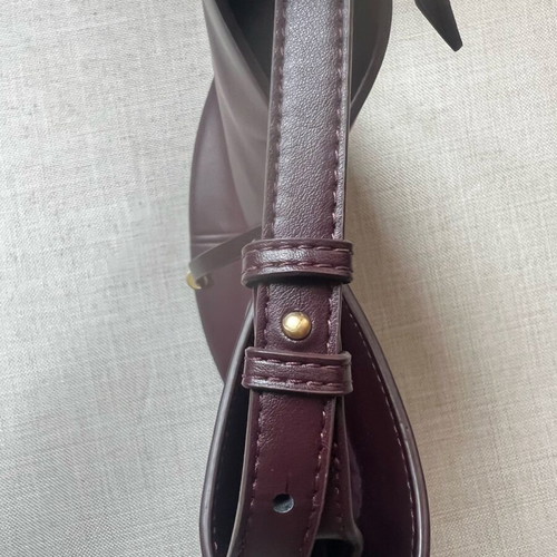 Zara shoulder bag aubergine like new