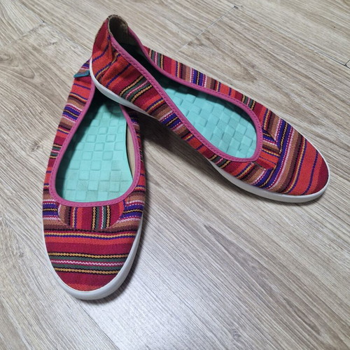 Vans espadrilles size 38 with ethnic motifs like new