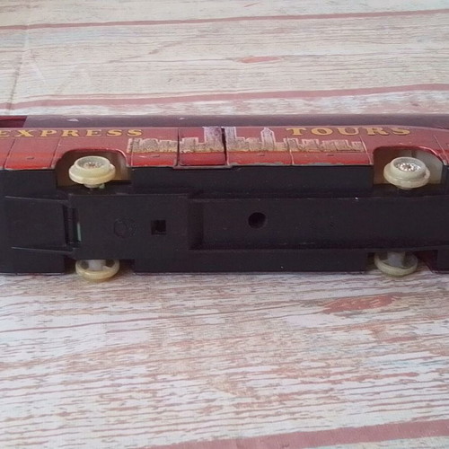 Vintage metal Mercedes Benz Express Tours bus used