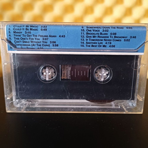 Barry Manilow Hidden Treasures audio album used cassette