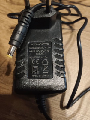 Power supply 21V 1.2A like new, continuous transformer