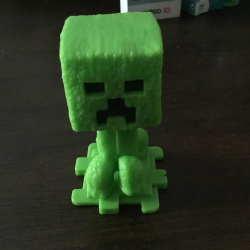 Minecraft Creeper action figure 14cm like new