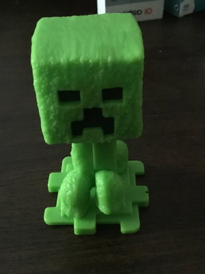 Minecraft Creeper action figure 14cm like new