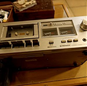 stereo   cassete deck  pioneer  ct   f500 1978-εξαιρετικο  -σαν  καινουργιο