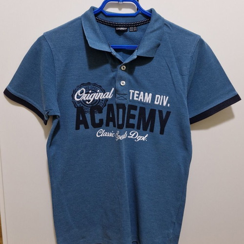 Livergy men's shirt used, size M, petrol color