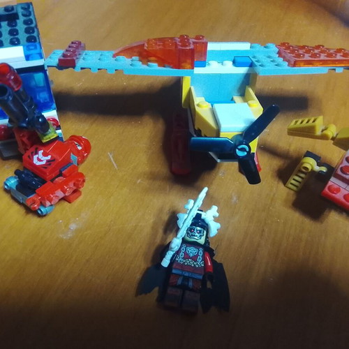 Lego Creator 3-in-1 plane, City vehicles and figures set