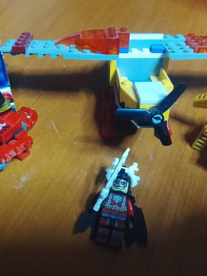 Lego Creator 3-in-1 plane, City vehicles and figures set