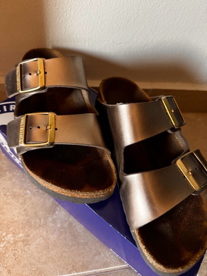Birkenstock γυναικείες δερμάτινες παντόφλες μεταχειρισμένες νούμερο 37
