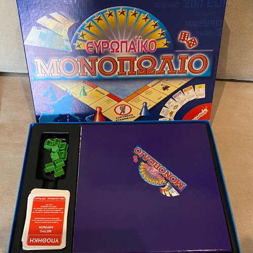 European Monopoly board game used, Remoundo