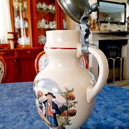 Vintage pitcher from Germany Geschutzt