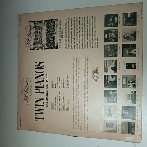 101 Strings With Twin Pianos vinyl used