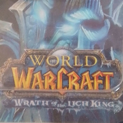 World of Warcraft Wrath of the Lich King Black Bow Keychain new